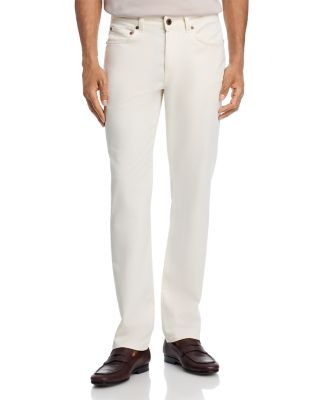 Cotton & Tencel Garment Dye Slim Fit Five Pocket Pants