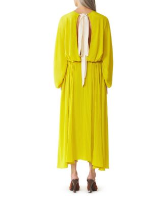  Fitted Charmeuse Dress