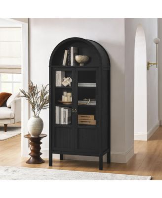 Tessa Tall Arched Storage Display Cabinet