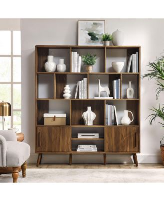 Transmit 59" Bookcase with Sliding Doors