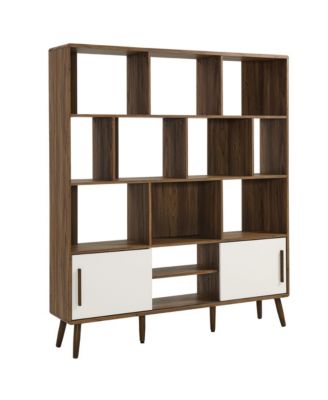 Transmit 59" Bookcase with Sliding Doors