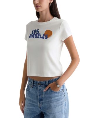Sadie Crew Cropped Tee