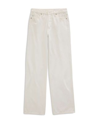 Billie High Rise Straight Jeans in Powder
