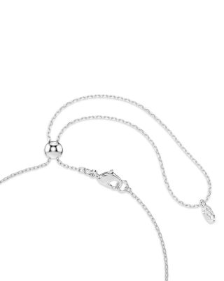 Ariana Grande x Swarovski Crystal, Cubic Zirconia & Imitation Pearl Dragonfly Lariat Necklace, 11.75-17.37"