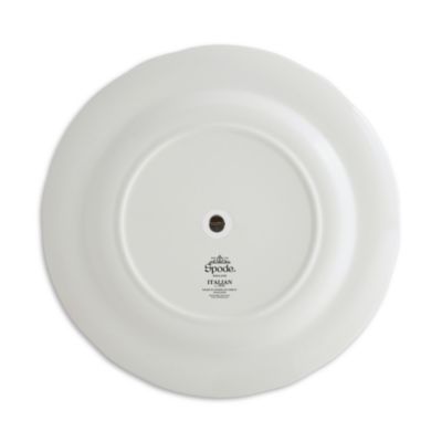 Heritage Green Italian Two-Tier Cake Stand