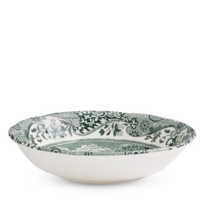 Heritage Green Italian Cereal Bowl, Set of 4