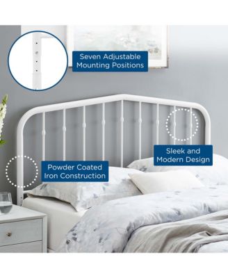 Lennon Metal Headboard, King