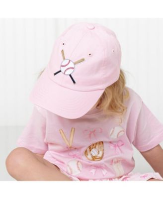 Girls' Batter Up Patch Baseball Hat- Little Kid, Big Kid