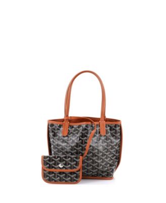  Mini Anjou Reversible Tote Coated Canvas