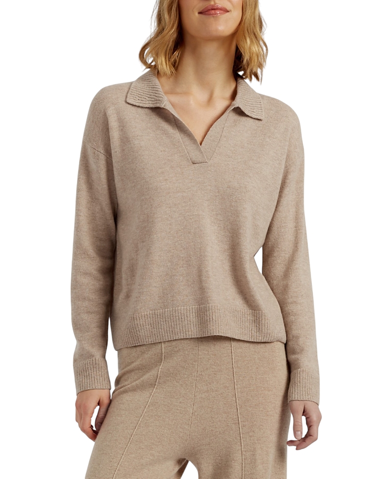 Chinti & Parker Women's Wool Cashmere Collared Sweater