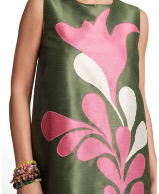 Lilly Shift Modern Palm Dress