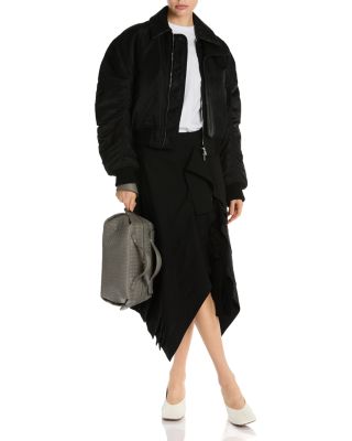 Gioco Intrecciato Woven Leather Handbag