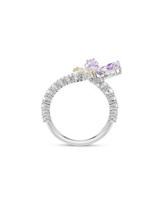 Ariana Grande x Swarovski Crystal, Cubic Zirconia & Imitation Pearl Dragonfly Ring