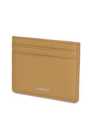 Leather Logo Card Holder