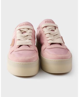 Women's Downtown Bold Re-Nylon and Suede Sneakers