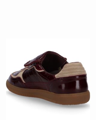 Women's TB.490 Club Patent Deep Burgundy Leather Sneakers