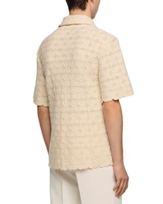 Cotton Broderie Anglaise Shirt