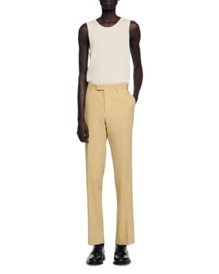 Classic Fit Wool Suit Trousers