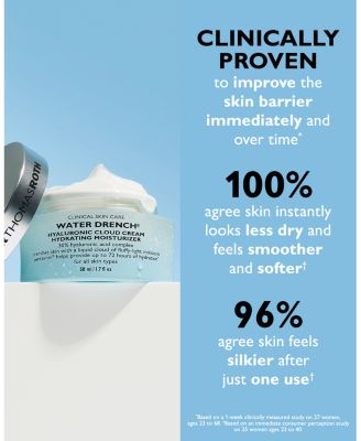 Water Drench Hyaluronic Cloud Cream Hydrating Refillable Moisturizer 1.7 oz.