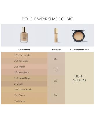 Double Wear Stay-in-Place Longwear Matte Foundation 1 oz.