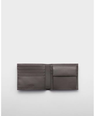  Saffiano Leather Wallet With Coin Purse