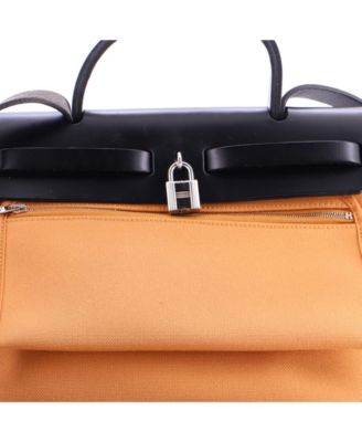 31 Herbag Zip Leather and Toile