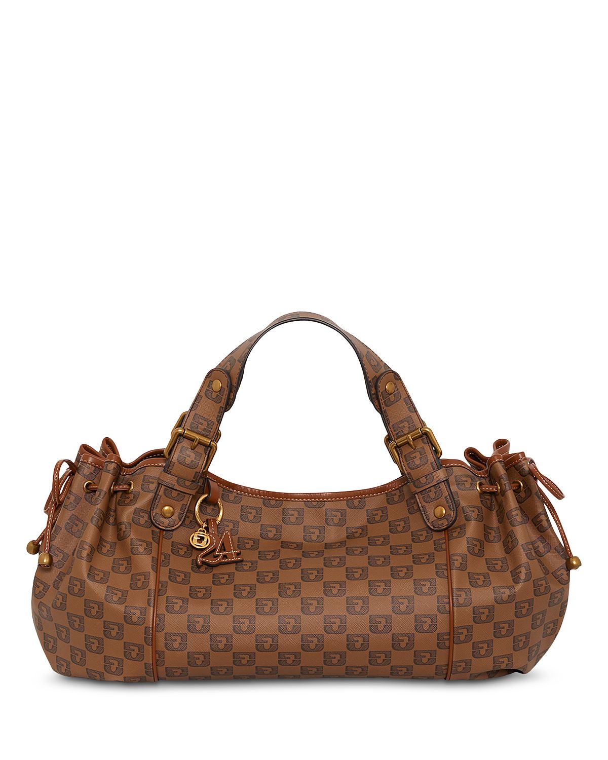 Gerard Darel 24H Monogram Canvas Handbag