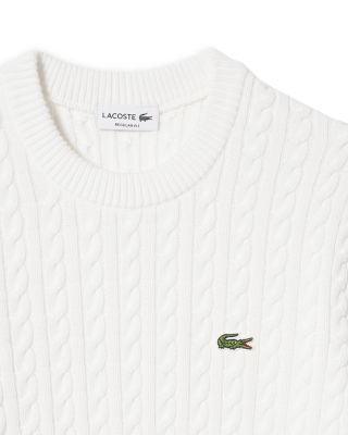 Cable Knit Cotton Sweater