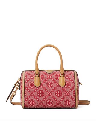 T Monogram Denim Crossbody Tote