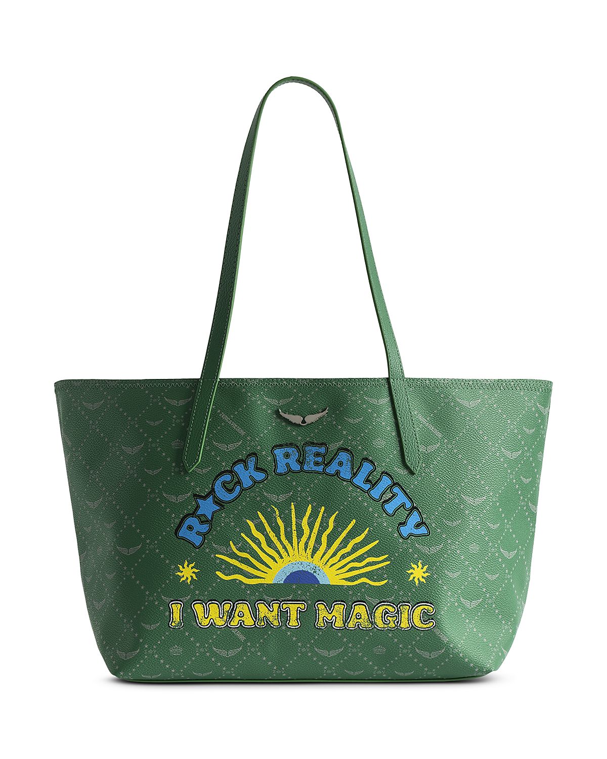 Zadig & Voltaire x Humberto Cruz Z Monogram Tag Shopper Tote