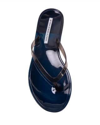 Women's Crystal Jelly Flip Flops