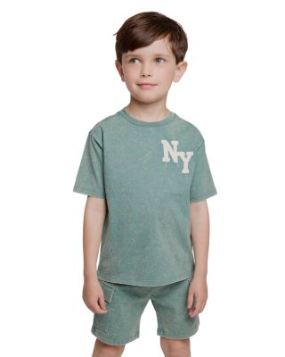 Boys' NY Puff Print Tee - Little Kid, Big Kid
