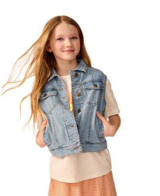Unisex Denim Vest - Little Kid, Big Kid
