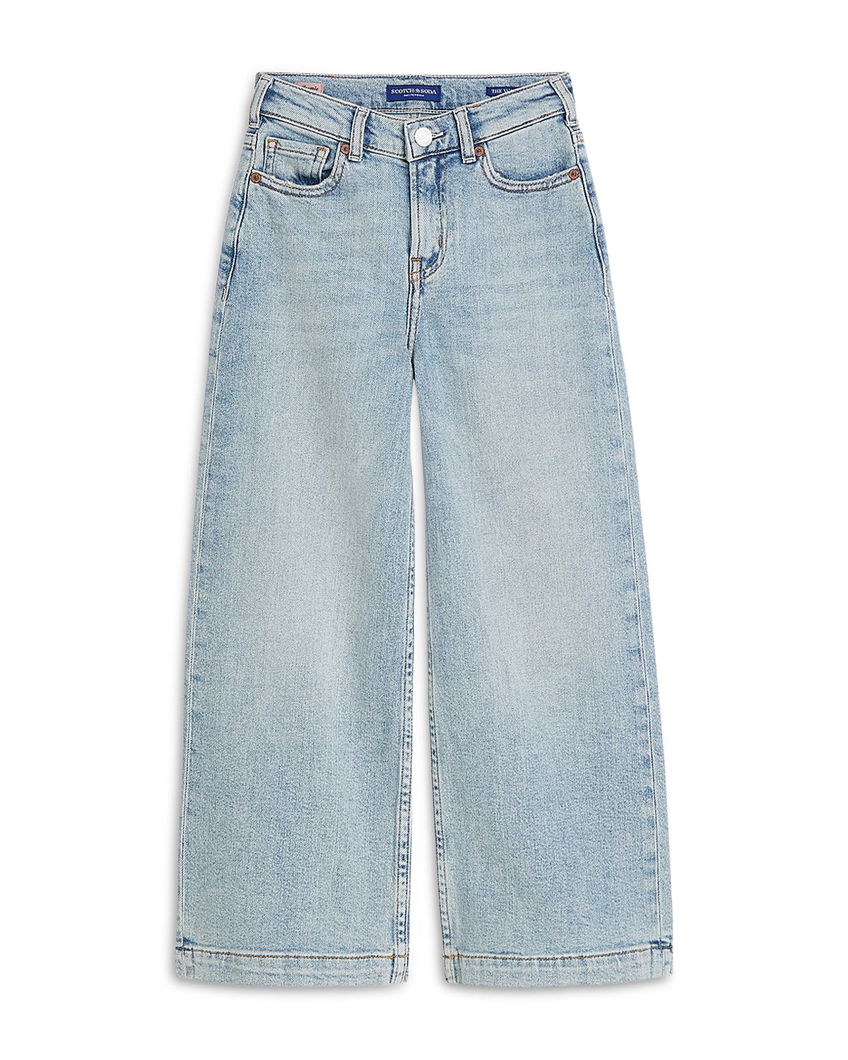Scotch & Soda Girls' The Wave Wide Leg Jeans - Little Kid, Big Kid