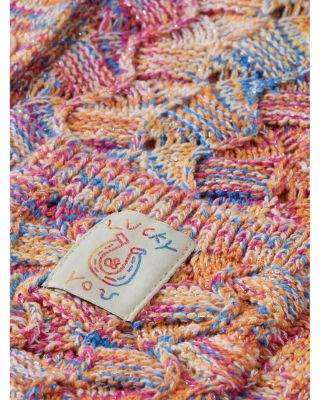 Girls' Multicolor Oversized Cardigan - Little Kid, Big Kid