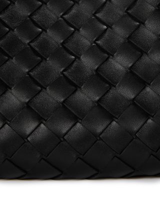 Campana Small Intrecciato Leather Shoulder Bag