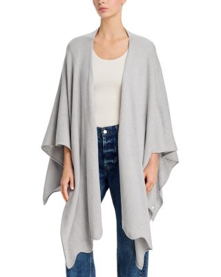 Scattered Crystal Cotton & Cashmere Ruana 