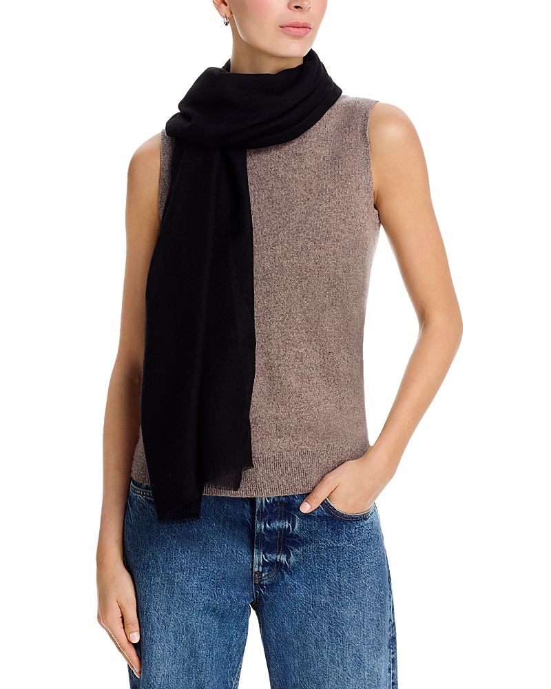 Carolyn Rowan Accessories Micro Crystal Scattered Wool Blend Shawl