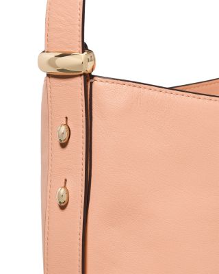 Halo Leather Bucket Bag