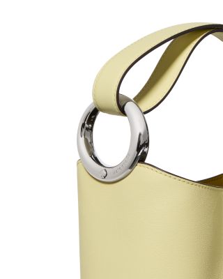 Halo Mini Leather Bucket Bag