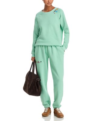 Mini Embroidered Crewneck Pullover