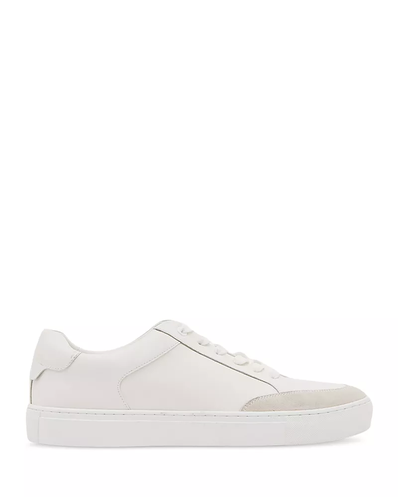 Reiss Men's Suede Toe Leather Sneakers
