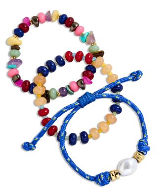 Bold Type Bracelet Set