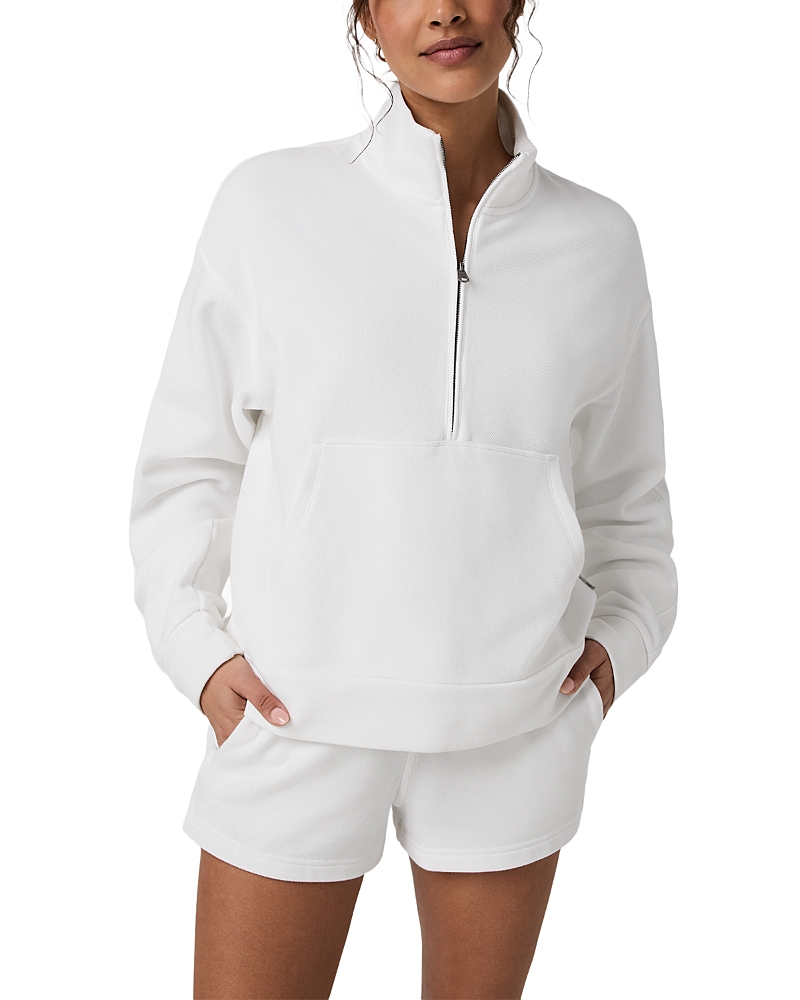 Vuori Pique Fleece Half Zip Sweatshirt