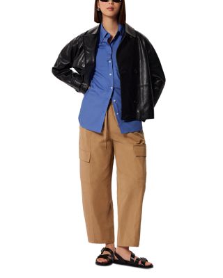 Oversized Cotton Poplin Shirt