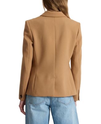  Febe Crepe Jacket with Bucket Pockets