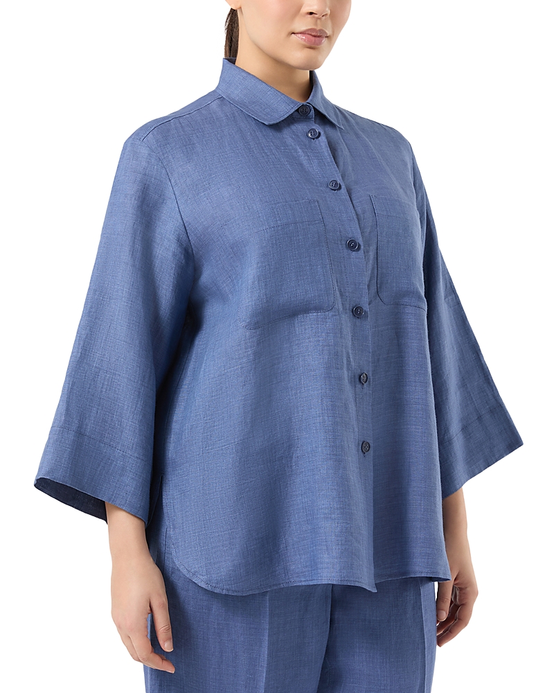 Marina Rinaldi Mrscrespo Linen Shirt