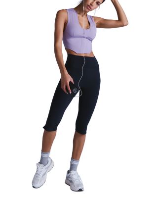 Never Better Mini Flare Cropped Leggings