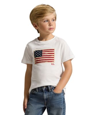 Boys' Flag Cotton Jersey Tee - Little Kid