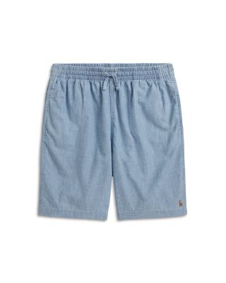 Boys' Big Fit Cotton Chambray Shorts - Little Kid, Big Kid